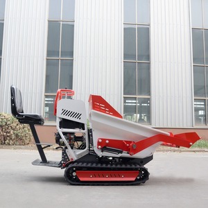 Shandong Hot Selling Mini <b>Track</b> <b>Dumper</b> 500Kg Self-loading Mini Tracked Self Loading <b>Dumper</b> - Product Image 4
