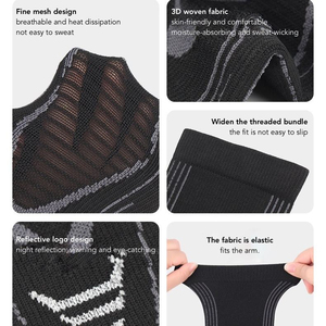 Manica a Compressione Integrale in Maglia con Pressione Graduale, Supporto per Braccio Antiscivolo ed Elastico per Recupero Post-Allenamento - Product Image 5