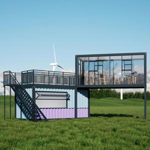 ห้องเก็บแว่นตากันแดดทำจากแก้วแบบแยกส่วนบ้านภาชนะเคลื่อนย้ายได้หรูหราในสวนโรงแรม - Product Image 1