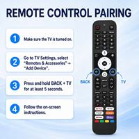 Télécommande vocale DT75BG de remplacement -U32 K2 pour téléviseurs Haier et CANDY U32R H65S9UG PRO K6 S6 DX2 M1 MX S1 S3 et autres séries universelles