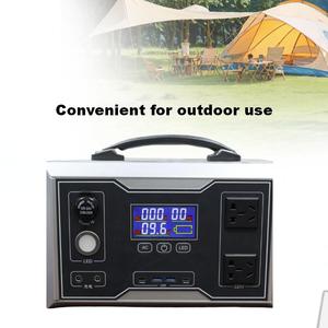 220V Portable Power Station All in One Solar <b>Generator</b> Lithium Battery Pack With Light for Home Backup and Outdoor <b>Camping</b> FU-Pu - Product Image 3