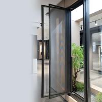 Ventana Abatible Vertical Moderna de Aleación de Aluminio de Alta Calidad, Aislamiento Térmico para Baño y Cocina, la Más Estrecha