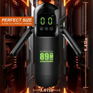 Masturbador Masculino Giratorio con Agarre Impermeable, Telescópico, Automático, Tipo Copa de Avión, 8 en 1, Juguete Sexual con Succión para Hombres, Superventas - Product Image 6