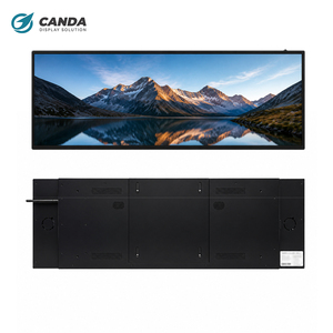 <b>Wall</b> Mounted Super Market Stretched Bar Ultra Wide Advertising LCD <b>Display</b> Screen Monitor WiFi Android OS for Elevator CD231F3Z- - Product Image 6