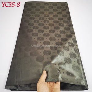 YC35 5 mètres/lot Tissu Bazin Riche Brocart pour Hommes Tissu Doux de Haute Qualité <span class=keywords><strong>Parfum</strong></span>é Bazin Brodé Tissu Africain - Product Image 5