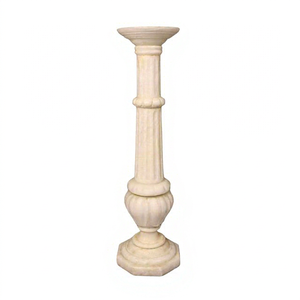 Black Gold Handcrafted Sustainable Scratch Resistant Moisture Resistant Customizable Pedestal Column Elegant Decorative Stand - Product Image 1