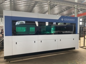 Máquina de Corte Láser de Fibra CORAL para Plataformas de Intercambio en China, para Chapa Metálica, Acero Inoxidable, CNC de 3 Ejes, 6000W, Alta Velocidad, CE - Product Image 2