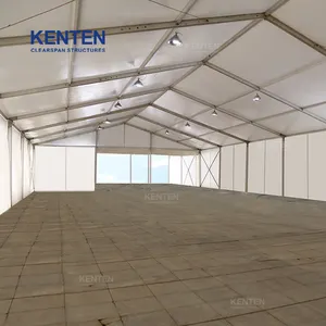 Kích thước lớn ngoài trời tạm thời di động cấu trúc công nghiệp Lều prefab kho đúc sẵn lưu trữ lều cho công nghiệp lưu trữ