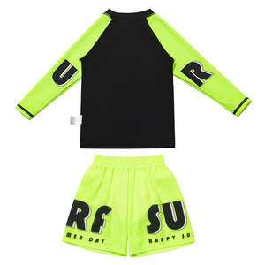 <span class=keywords><strong>Maillot</strong></span> <span class=keywords><strong>de</strong></span> <span class=keywords><strong>bain</strong></span> pour garçons 2026 Nouveau style Grands enfants Deux pièces Professionnel Manches courtes Short <span class=keywords><strong>de</strong></span> <span class=keywords><strong>bain</strong></span> d'été Ensemble <span class=keywords><strong>de</strong></span> natation Spandex/Polyester - Product Image 3