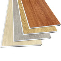 Interlocking Design Haltbarkeit Floating Oak Pattern 4mm 5mm IXPE Schall dichter SPC-Verbund boden für Außen-und Fitness studios