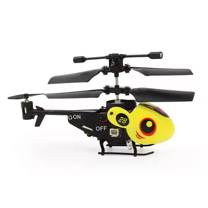 RC-Drohne 3,5 CH buntes Licht mit hängendem Korb RC-Quadkopter-Hubschrauber-Spielzeug für Kinder Geschenke