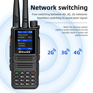 BinQi BQ-889EN Poc Radio UHF 4G LTE <strong>Handheld</strong> Walkie Talkie High Volume GPS Zello WiFi For Android Cover 5000KM Global Long Range - Product Image 4