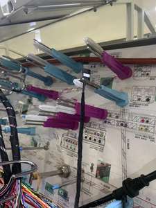 60073543 45 مللي متر بكرة مطاطية ل الأسلاك مجلس الأدوات تركيبات سلك تسخير مجلس تحديد كم الرقصة - Product Image 6