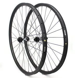Yuananbike AFF 29er Carbon MTB Wheelset 40mm Width XC Or AM Rims For Racing Bicycle
