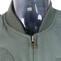 Veste de vol en aramide IIIA ignifuge et antistatique Costume de pilote vert olive