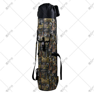 Bolsa para Cañas de Pescar, Tela Oxford 600D, Gran Capacidad, Correa para el Hombro, Multiusos, Bolsa de Almacenamiento para Aparejos de Pesca Marina - Product Image 5