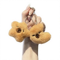Pendentif en peluche Capybara étoile et lune, doux et mignon, petit porte-clés pour sac, vente en gros Chine MX-82023