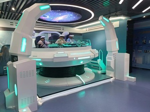 เก้าอี้เกมมิ่ง UFO 5 ที่นั่ง 360 องศา สำหรับเล่นเกมในร่ม โครงโลหะและพลาสติก ยิงปืน 9 มิติ - Product Image 3