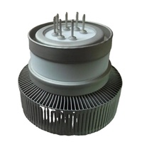 Amplificateur en céramique de tube à vide en métal, 4CX800A pour la machine à haute fréquence