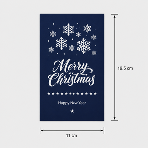 Tarjeta de felicitación navideña 3D con diseño de árbol de Navidad, tarjeta de papel de Feliz Navidad, regalo navideño, recuerdo con sobre. - Product Image 3