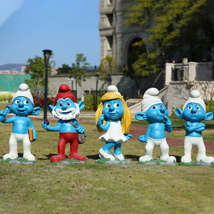 Sculpture de souris en fibre de verre grandeur nature artisanat Mickey et <span class=keywords><strong>Minnie</strong></span> Sculpture de dessin animé moderne résine transparente Mickey Animal - Product Image 4