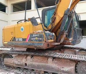 Excavatrice sur chenilles hydraulique Sany 195 d'occasion, marque chinoise Sany, poids opérationnel de 20 tonnes, équipement minier, excavateur - Product Image 2
