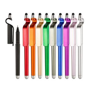 Wholesale Custom Logo Advertising Phone Stand Stylus <b>Pen</b> Promotional Office Use Plastic Material - Product Image 4