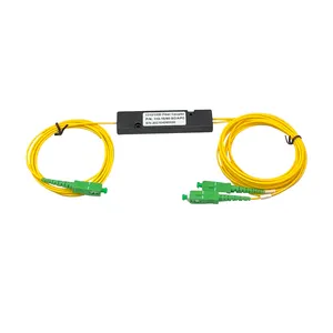 Equipo de fibra óptica 1x2 FWDM 1310nm 1490nm 1550nm FWDM, divisor de módulo