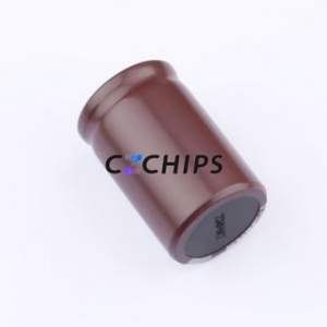 Condensateur électrolytique en aluminium à encliquetage 152EC0328, composant traversant (THT), D30xL45mm 470uF 20% 450V 10mm - Product Image 2