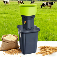 Nouvelle machine à moudre le maïs électrique automatique pour usage domestique avec une capacité de 110V/220V 300Kg/h, machine à fabriquer l'alimentation pour volailles
