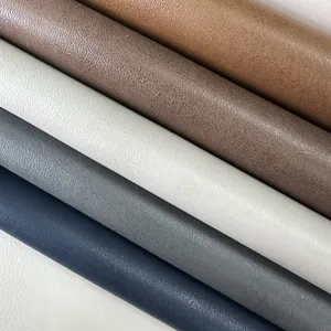 Artificial Synthetic Faux Custom Fabric Pvc Pu Wholesale Imitation Manufacturer Emboss Leather For Sofa Cover Furniture