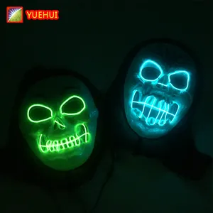 Máscara <span class=keywords><strong>de</strong></span> fantasma LED Festival <span class=keywords><strong>de</strong></span> Halloween Máscara <span class=keywords><strong>de</strong></span> fiesta Disfraz Cosplay Máscara <span class=keywords><strong>de</strong></span> fantasma Fiesta <span class=keywords><strong>de</strong></span> <span class=keywords><strong>terror</strong></span> Discoteca Show Props Máscara <span class=keywords><strong>de</strong></span> fantasma <span class=keywords><strong>Terror</strong></span> - Product Image 2