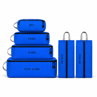 Ensemble de sacs organisateurs de bagages, accessoires de voyage, cubes de rangement extensibles
