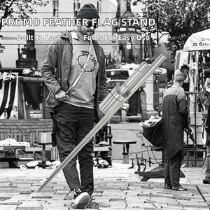 Support <span class=keywords><strong>de</strong></span> sol promotionnel réglable pour drapeaux plume, fanions volants, bannières goutte d'eau et drapeaux <span class=keywords><strong>de</strong></span> plage - Product Image 3