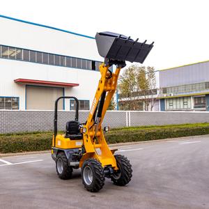 Hightop Fabrika Sıcak Satış HT180 Ön Tekerlekli Yükleyici 800kg Dizel Motorlu Tekerlekli Yükleyici Kepçeli Kompakt Yükleyici Ataşmanı - Product Image 3