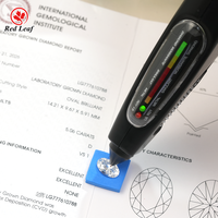 RedLeaf 1 ila 5 karat IGI Sertifikalı Oval CVD Laboratuvar Üretimi Elmas DEF Renk VVS VS Berraklıkta Gevşek Parlak Sentetik Elmas