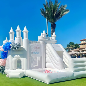 <span class=keywords><strong>Castillo</strong></span> hinchable, Casa <span class=keywords><strong>Real</strong></span>, tobogán de salto, Combo, casa de rebote blanca inflable, <span class=keywords><strong>Castillo</strong></span> de salto con tobogán y piscina - Product Image 1