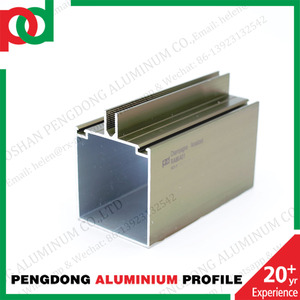 Profilé Aluminium Pour Fenetre Coulissante Et a Battants, Anodise Argent, Togo, Bénin - Product Image 6
