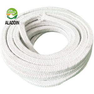 SS Draht verstärktes Twisted <span class=keywords><strong>Rope</strong></span> Kein asbest feuerfestes Keramikfaser-Woll schnur/Geflecht Hervorragend für den Außenbereich - Product Image 4