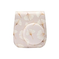 Estuche Protector de Cuero PU de Primera Calidad, Impermeable, con Diseño Lindo y Mini, para Cámaras Instax Mini8/9/11/12/13, Marca Lerp&Premium