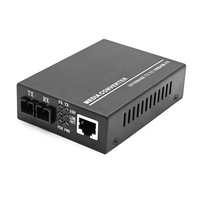 Meilleur prix 10/100Mbps monomode MM 1310nm 2KM optique 1 commutateur réseau de Port RJ45 100M double convertisseur de média fibre