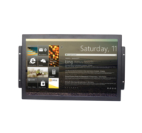 Monitor de pantalla táctil de marco abierto LCD industrial de 14 pulgadas con interfaz serie USB Nueva Pantalla de caja de metal para uso industrial