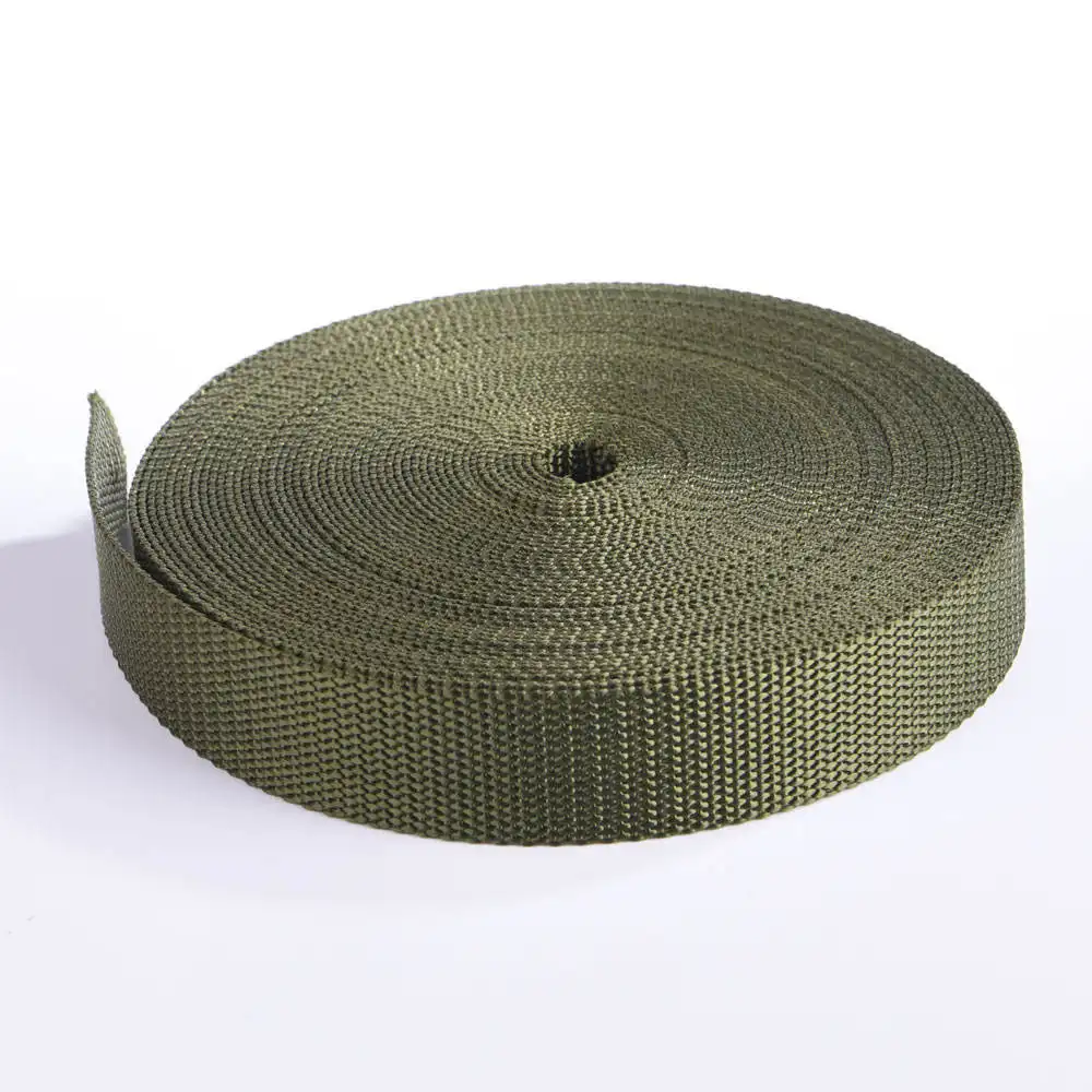 Custom cotton bias belt rolls bag twill cotton strap herringbone tape twill thick woven cotton ribbon webbing for bag handle