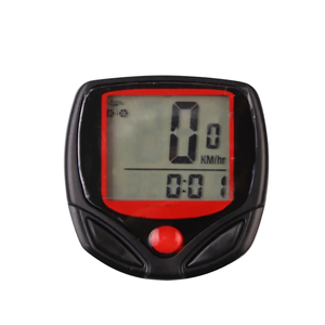 Compteur de vélo numérique LCD étanche avec chronomètre et affichage numérique pour le cyclisme - Product Image 1