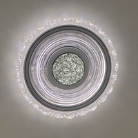 Luz de techo LED para dormitorio de estilo nórdico, luz de techo LED redonda, luz de techo acrílica para dormitorio de diseño moderno