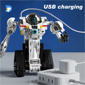 Para Mould King Technical 3-en-1 RC <span class=keywords><strong>Robot</strong></span> Toys Set Bloques de construcción de plástico para niños Regalo de Navidad - Product Image 5