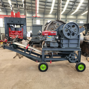 Đầu Bird Mini Xách Tay Máy Nghiền Quặng Điện Đá Rock Sông Sỏi Sander Xây Dựng Chất Thải Atomizer Mill Búa - Product Image 2