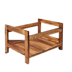 Wooden Vinyl <b>Record</b> And Cd Storage <b>Rack</b> For Office Study Display Multipurpose Portable With One Layer Design - Product Image 5