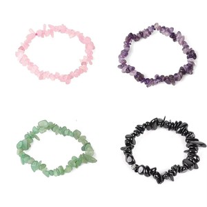 Perline Irregolari in Pietra Semi-Preziosa all'Ingrosso: Ametista Naturale, <span class=keywords><strong>Quarzo</strong></span> Rosa, <span class=keywords><strong>Occhio</strong></span> <span class=keywords><strong>di</strong></span> <span class=keywords><strong>Tigre</strong></span>, Turchese, Ossidiana, 5mm~8mm - Product Image 4