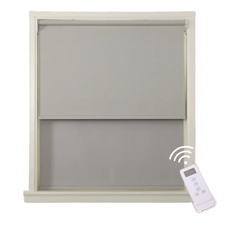 Rèm Cuốn Có Động Cơ Tự Động App Wifi Điều Khiển Từ Xa Tiêu Chuẩn Mỹ Blackout Roller Blind